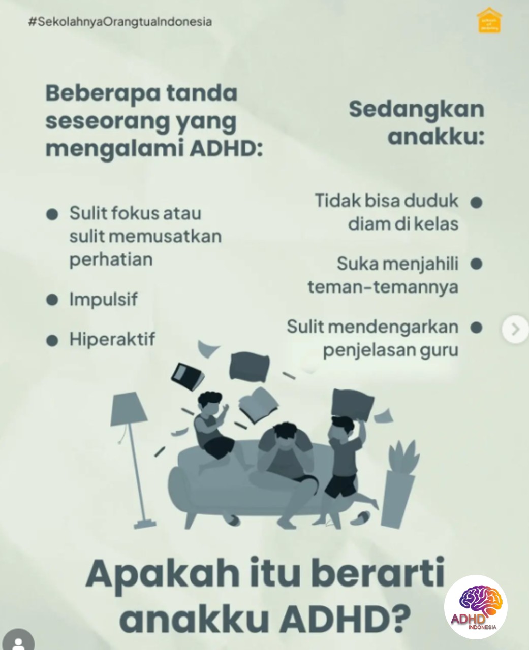 Ciri dan Gejala ADHD pada Anak Usia Dini di Kabupaten Majene