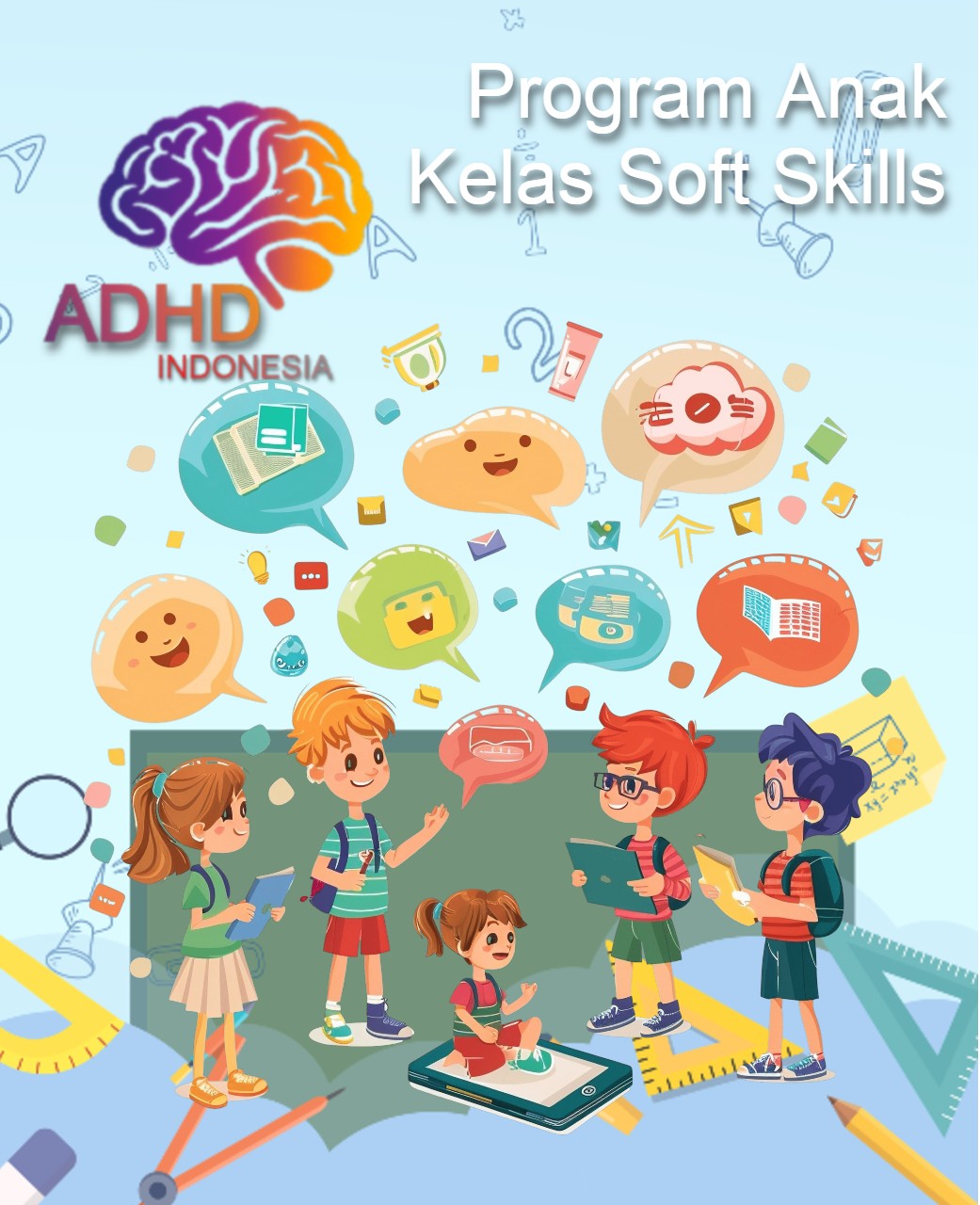 Program ADHD Indonesia Kabupaten Majene Kelas Soft Skills Anak ADHD